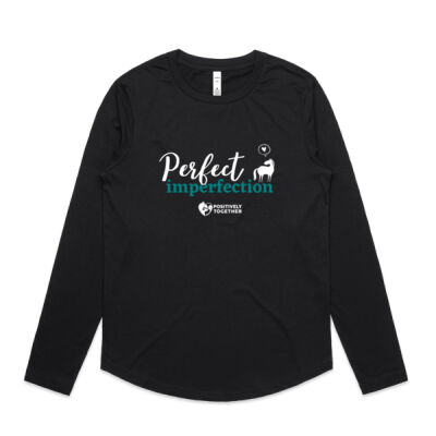 Perfect imperfection - Womens Curve Longsleeve Tee Thumbnail