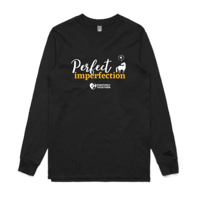 Perfect imperfection gold - Mens Base Longsleeve Tee Thumbnail