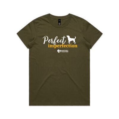 Perfect imperfection DOG - Womens Maple Tee Thumbnail