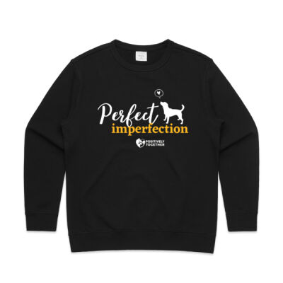 Perfect imperfection DOG - Womens Premium Crew Thumbnail