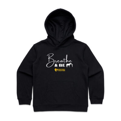 Breathe and Be  - Kids Supply Hoodie Thumbnail