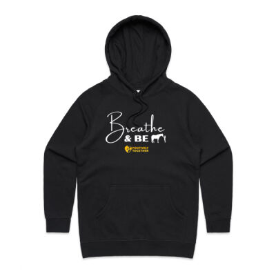 Breathe and Be  - Womens Supply Hood Thumbnail