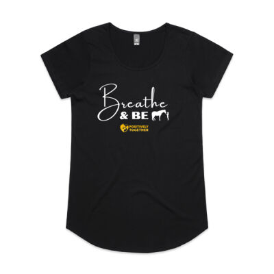 Breathe and Be  - Womens Mali Tee Thumbnail