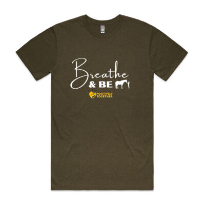Breathe and Be  - Mens Staple T shirt Thumbnail