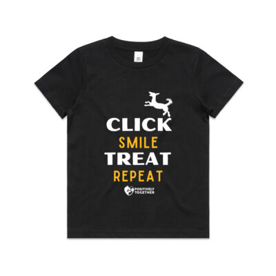 Click treat smile repeat! (dog) - Kids Youth T shirt Thumbnail