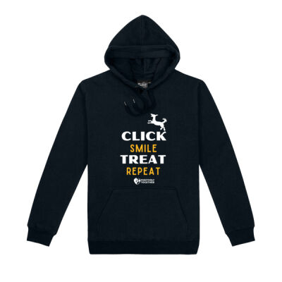 Click treat smile repeat! (dog) - Mens Maverick Hoodie Thumbnail