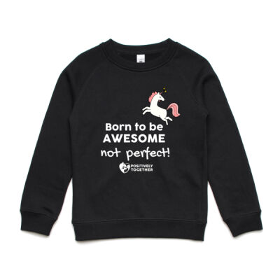 Born to be Awesome UNICORN  - Kids Supply Crew Thumbnail