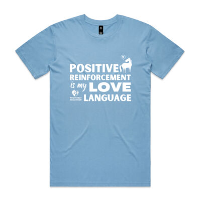 Positive reinforcement is my love language (HORSE)  - Mens Staple T shirt Thumbnail