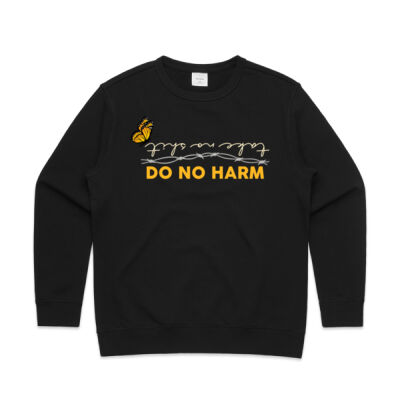 Do no harm - AS Colour Womens Premium Crew Thumbnail