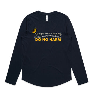 Do no harm - AS Colour Womens Maple Curve Longsleeve Tee Thumbnail