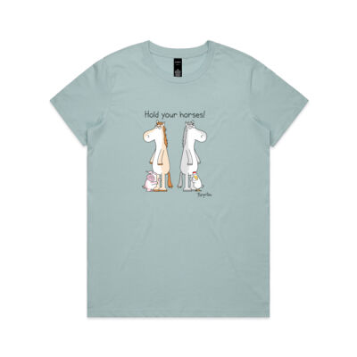 Hold your horses - AS Colour Womens Maple Tee Thumbnail