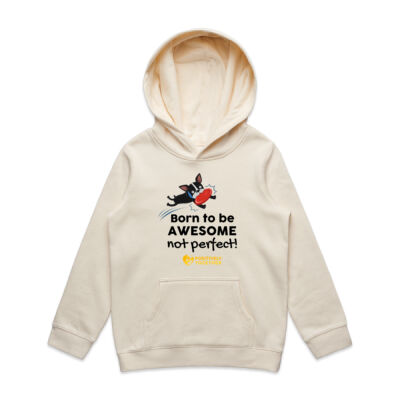 Born to be awesome DOG  - Kids Supply Hoodie Thumbnail