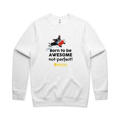 Born to be awesome DOG  - Mens Supply Crew Thumbnail